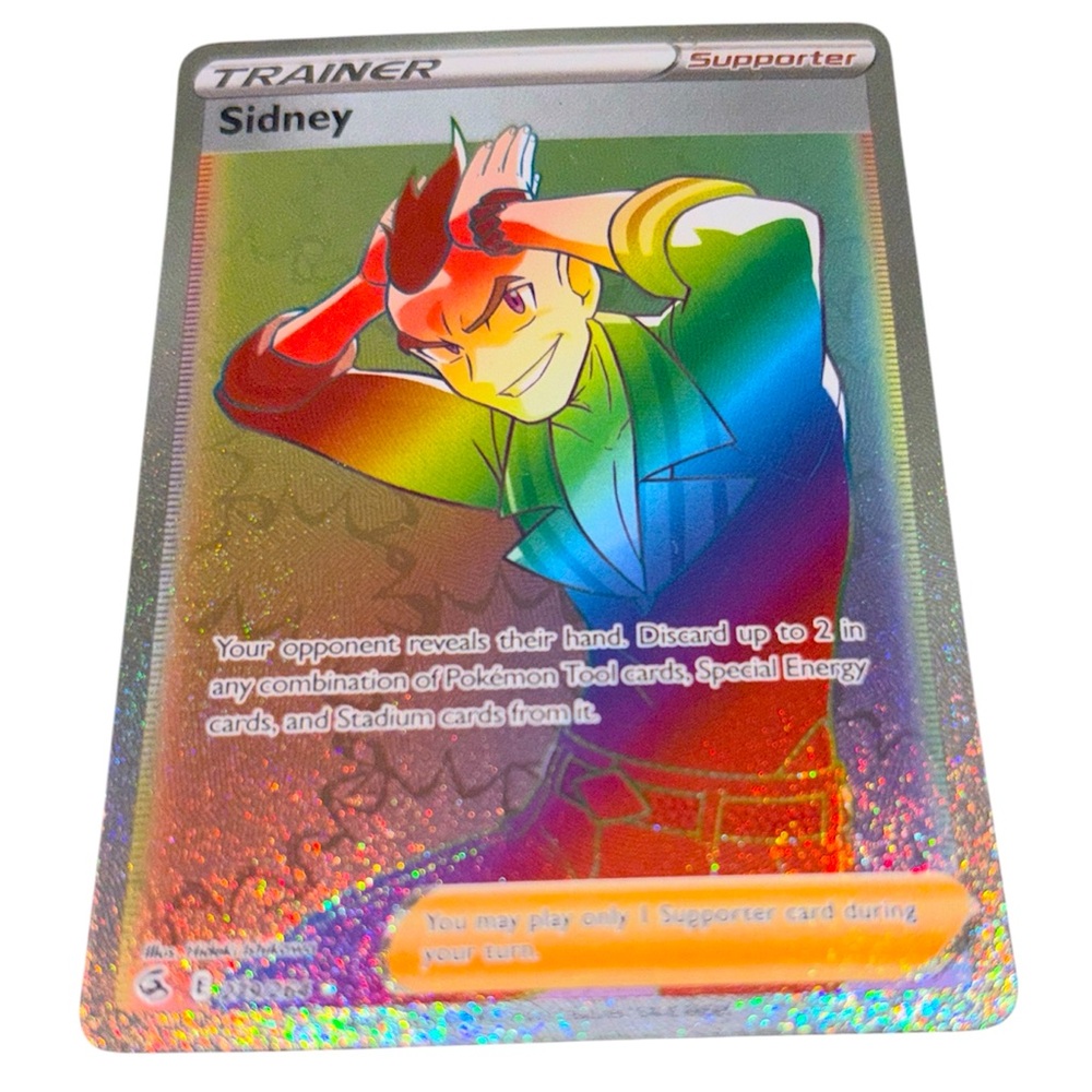 Trading Card Game Sword & Shield Fusion Strike Secret Rare Sidney #279